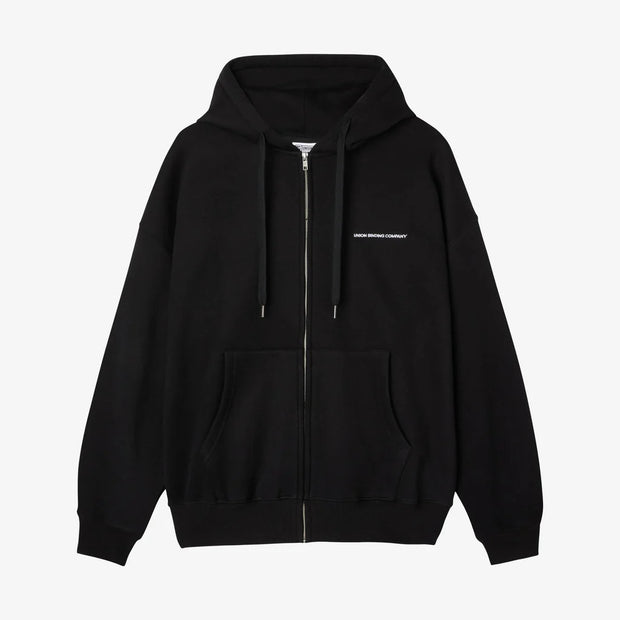 Union 20-YR Zip Hoodie - BLACK