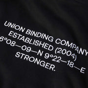 Union 20-YR Zip Hoodie - BLACK