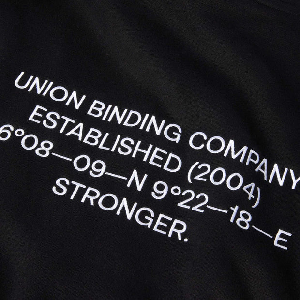Union 20-YR Zip Hoodie - BLACK