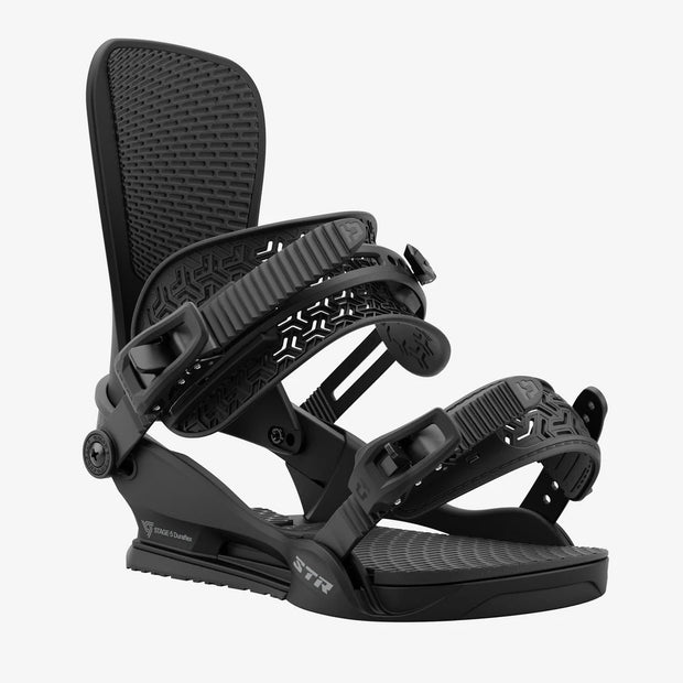 Union STR Snowboard Binding 2025 - BLACK