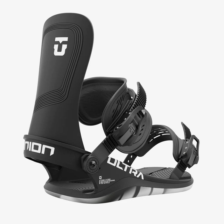 see-thru snowboard with union bindings Union Ultra Snowboard Binding 2025 – Shoreline Tahoe