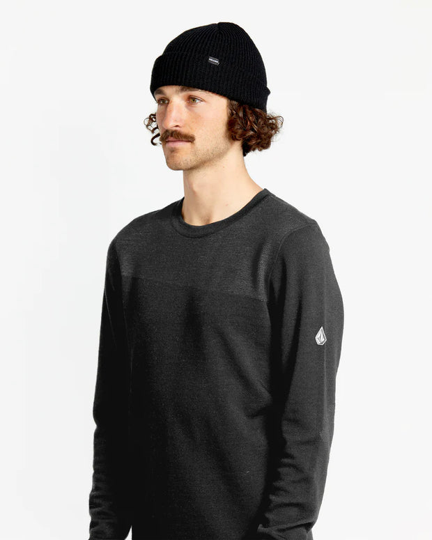 Volcom Engineered Crew - BLACK