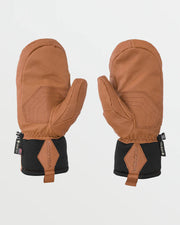 Volcom Gaaas Gore-Tex Mitt - BROWN