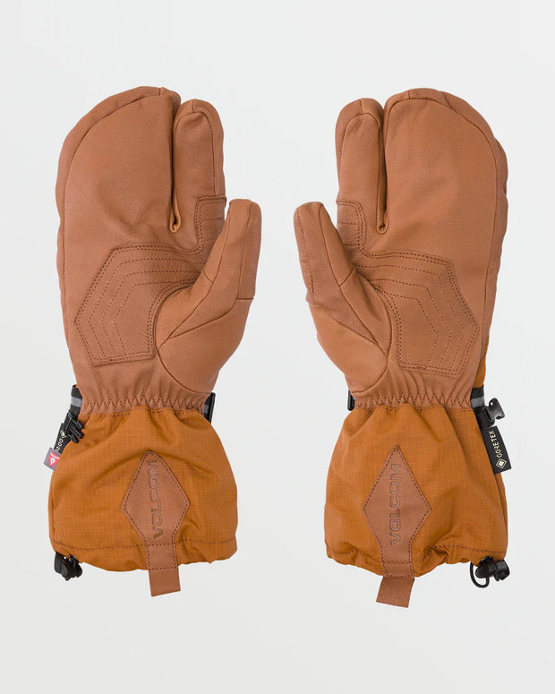 Volcom Gaaas Gore-Tex Trigger Mitt - BROWN