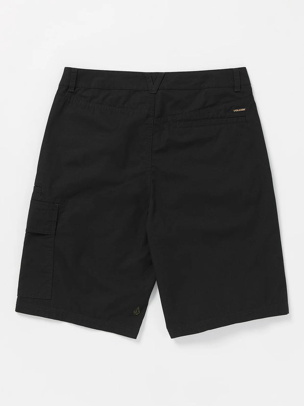 Volcom Grand Fang Cargo Shorts - BLACK