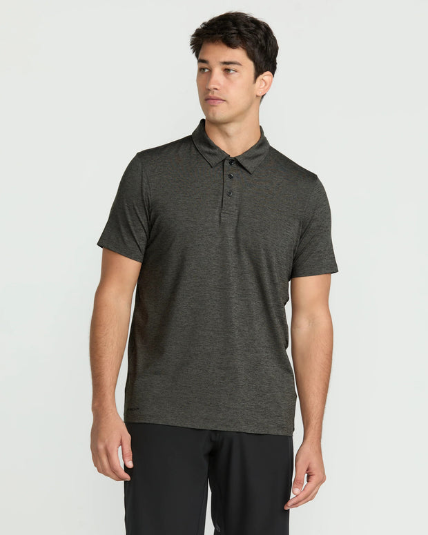 Volcom Hazard Pro Polo Short Sleeve Shirt - GREY