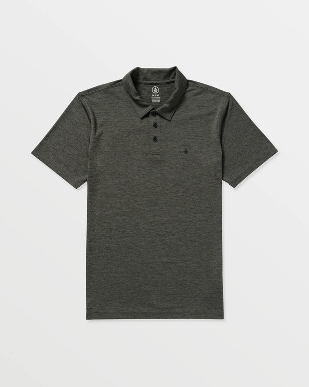 Volcom Hazard Pro Polo Short Sleeve Shirt - GREY