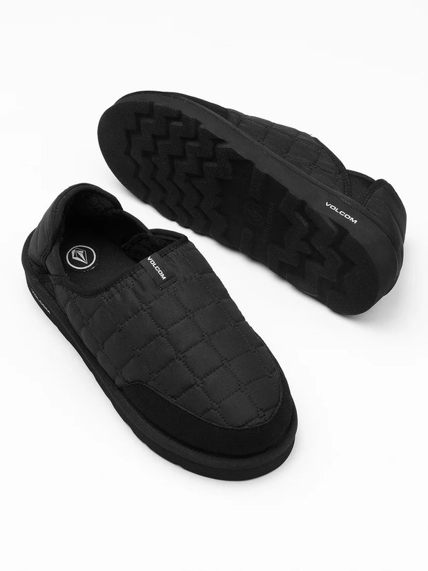 Volcom Recliner Slipper - BLACK