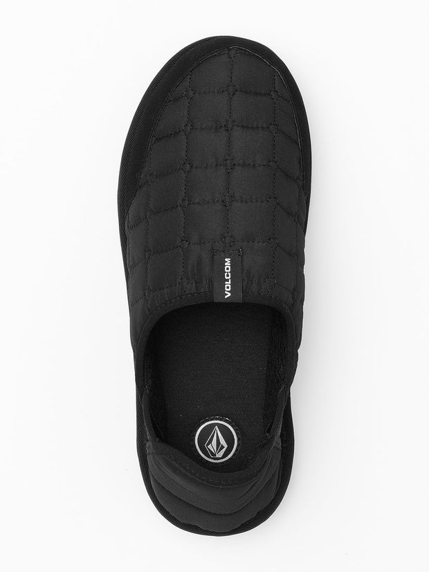 Volcom Recliner Slipper - BLACK