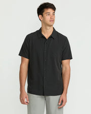 Volcom Ridgestone Short Sleeve Shirt - BLACK