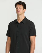 Volcom Ridgestone Short Sleeve Shirt - BLACK