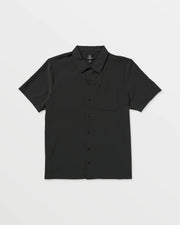 Volcom Ridgestone Short Sleeve Shirt - BLACK