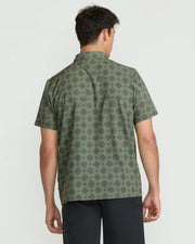 Volcom Ridgestone Short Sleeve Shirt - GREEN