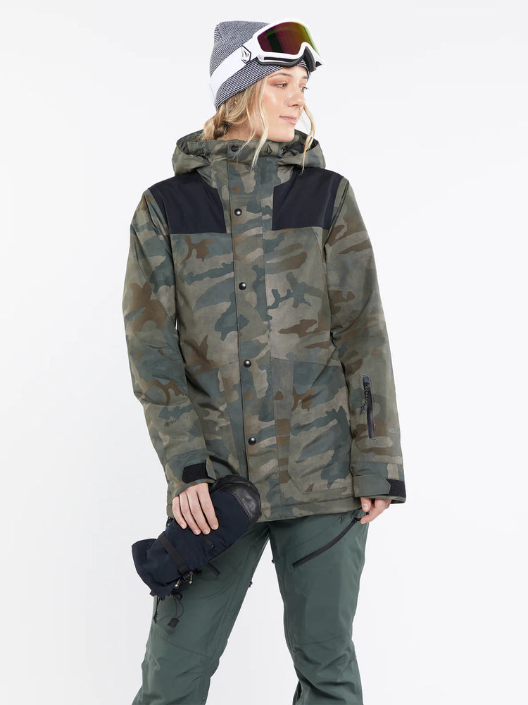 VOLCOM レディース GORE-TEX ジャケット M カモ柄 Volcom Women's Ell Insulated Gore-Tex Jacket 2024 – Shoreline Tahoe