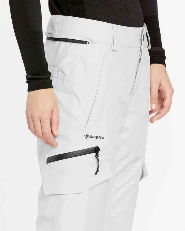 Volcom Womens Aston Gore-Tex Pants 2025 - WHITE