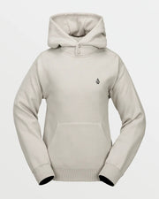 Volcom Womens Costus Pullover Fleece - WHITE