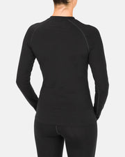 Volcom Womens Merino Blend Crew - BLACK