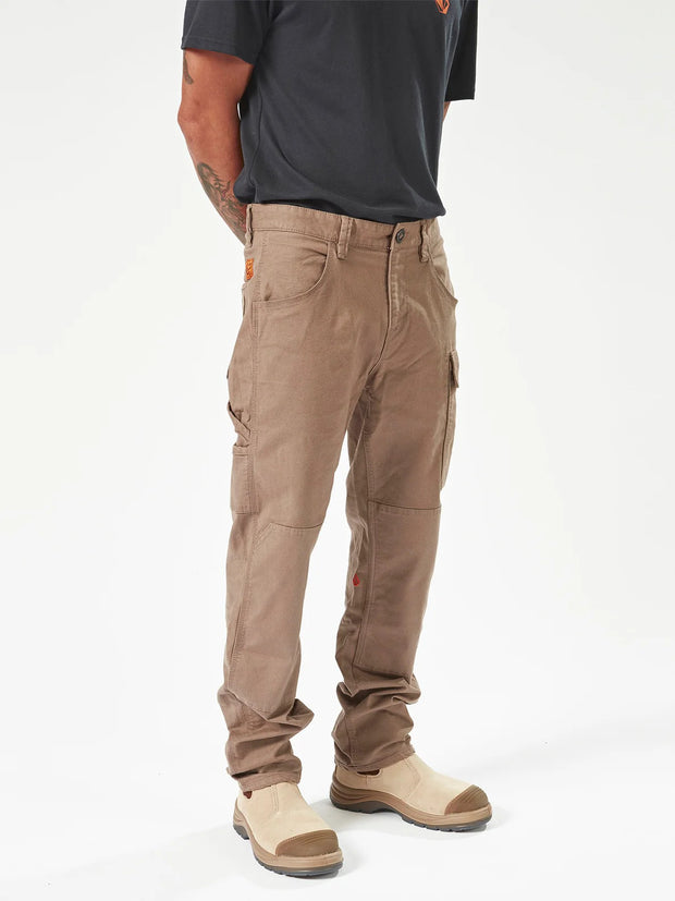 Volcom Workwear Caliper Work Pants - BROWN