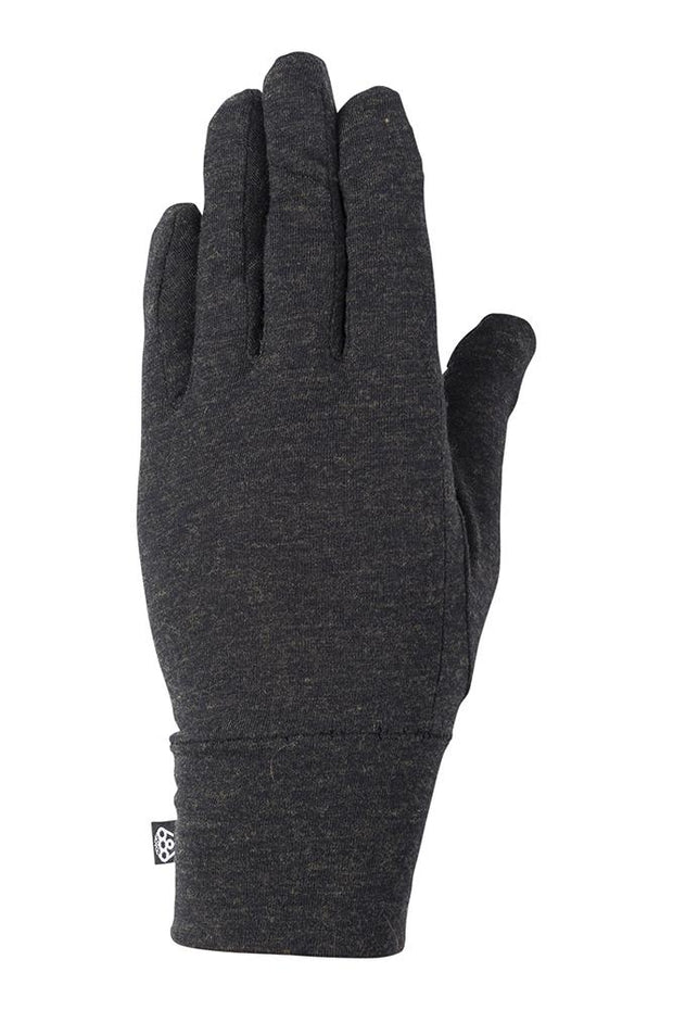 686 Merino Glove Liner - BLACK