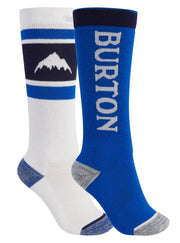 Burton Kids' Weekend Midweight Socks - 2 Pack - BLUE