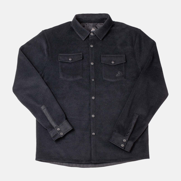 Jones December Fleece Shirt - BLACK