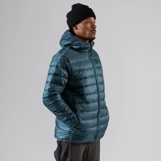 Jones Re-Up Down Hooded Puffy  - BLUE