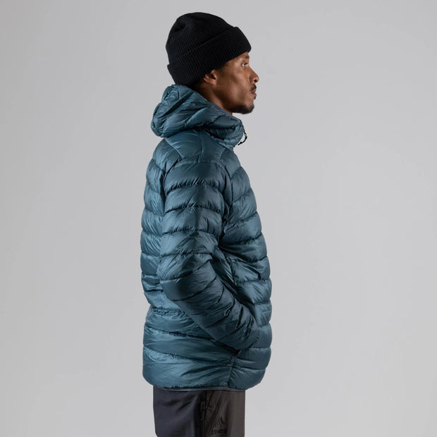 Jones Re-Up Down Hooded Puffy  - BLUE