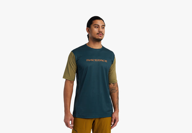 Raceface Indy Short Sleeve Jersey - GREEN