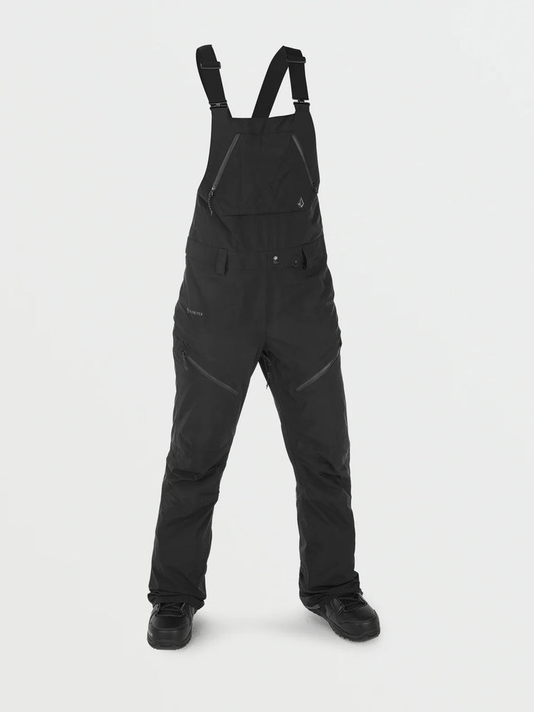 Womens Elm Stretch Gore-Tex Bib Overall - Black | Volcom Japan