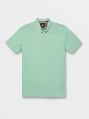 Volcom Wowzer Polo Short Sleeve Shirt - green