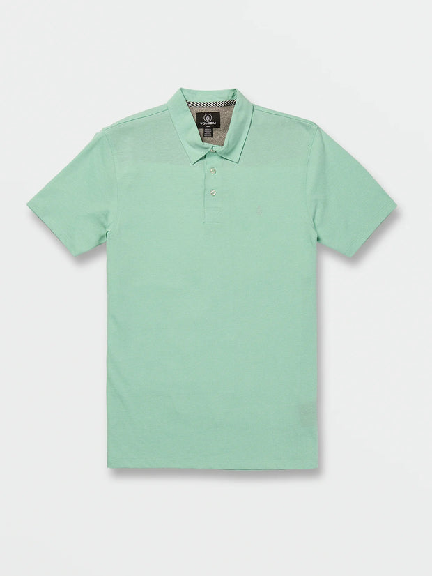 Volcom Wowzer Polo Short Sleeve Shirt - green
