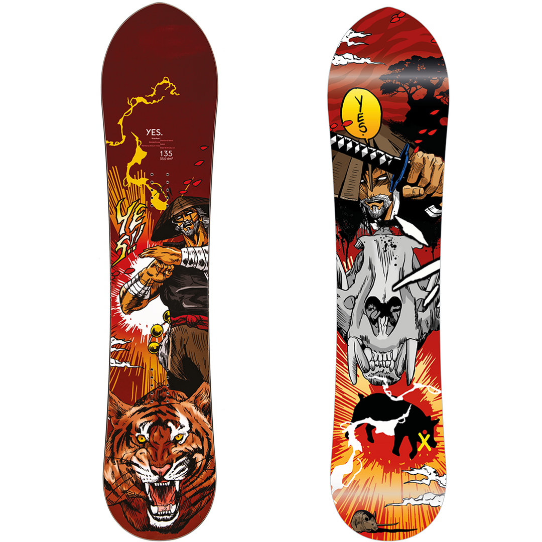 Yes. Youth First Pow Snowboard 2023